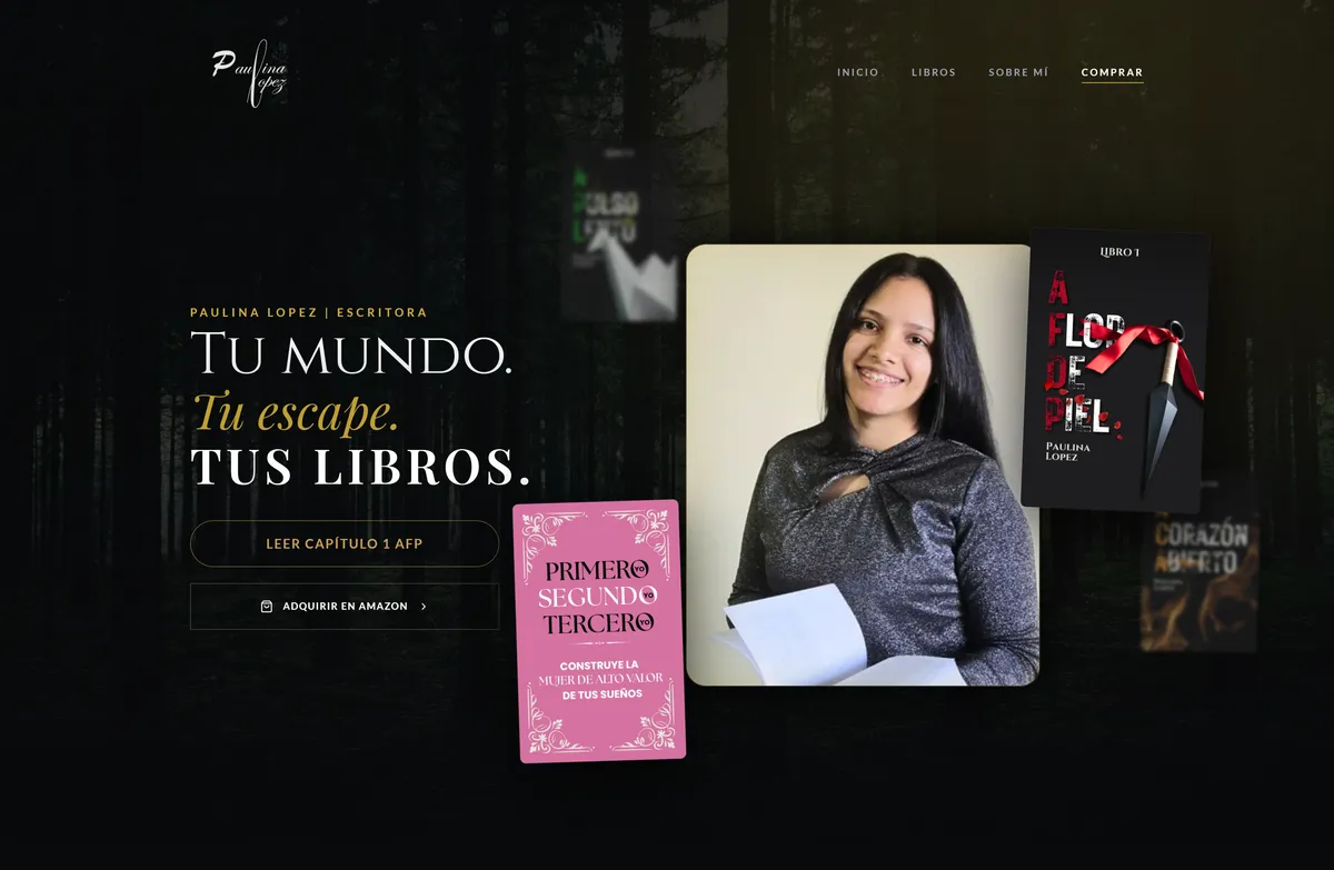 Success case Paulina Lopez Author